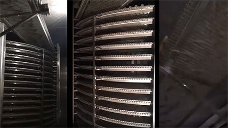 SF Series IQF Spiral Freezer